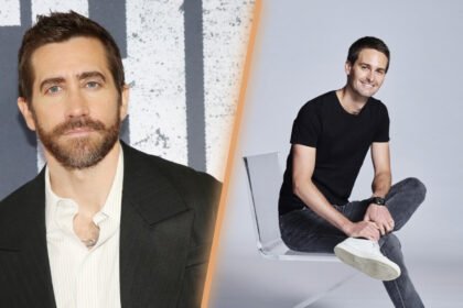 Jake Gyllenhaal and Evan Spiegel