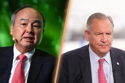 Masayoshi Son and Greg Hayes