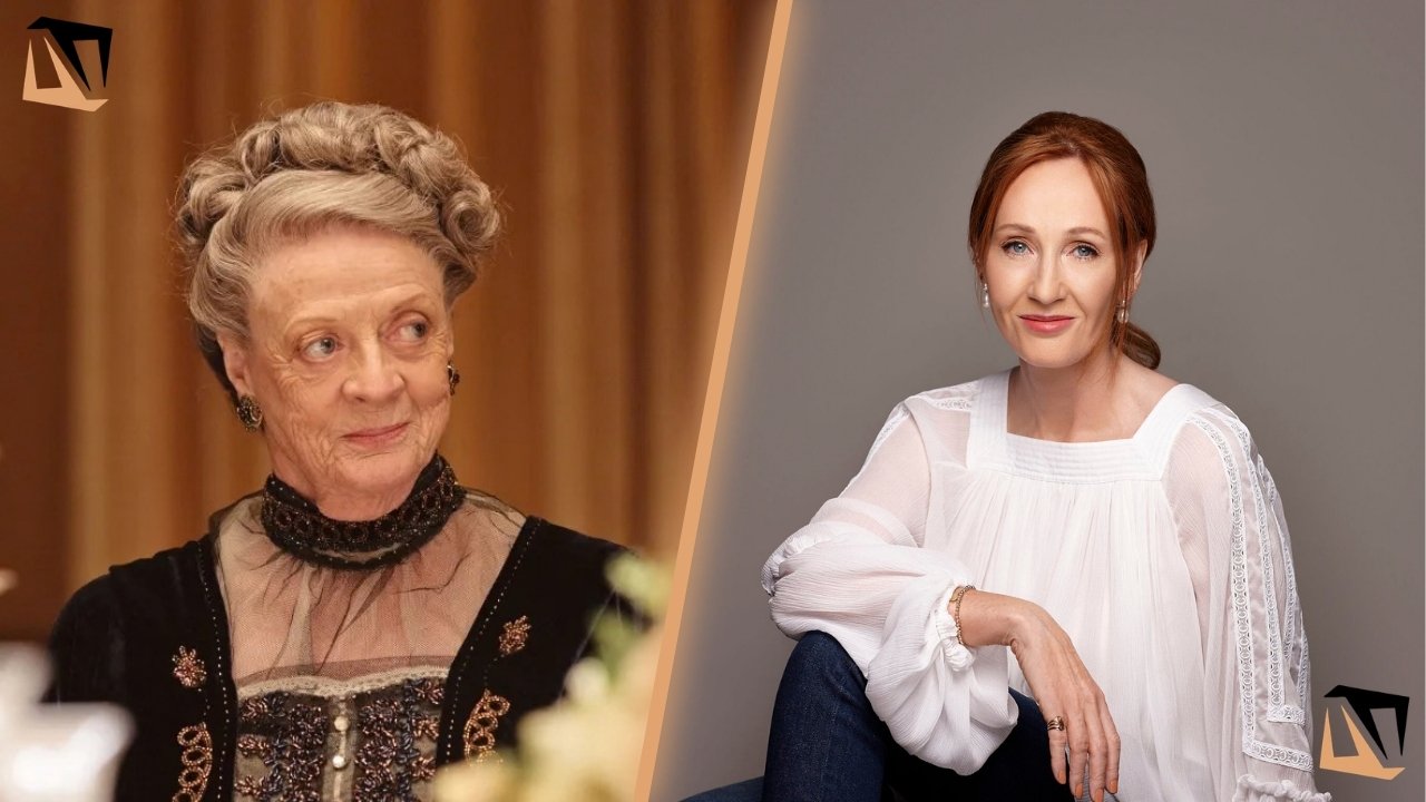 Maggie Smith and JK Rowling
