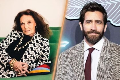 Diane von Furstenberg and Jake Gyllenhaal