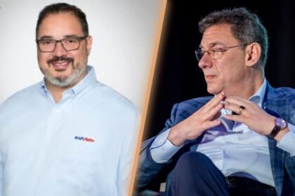 Miguel Patricio and Albert Bourla