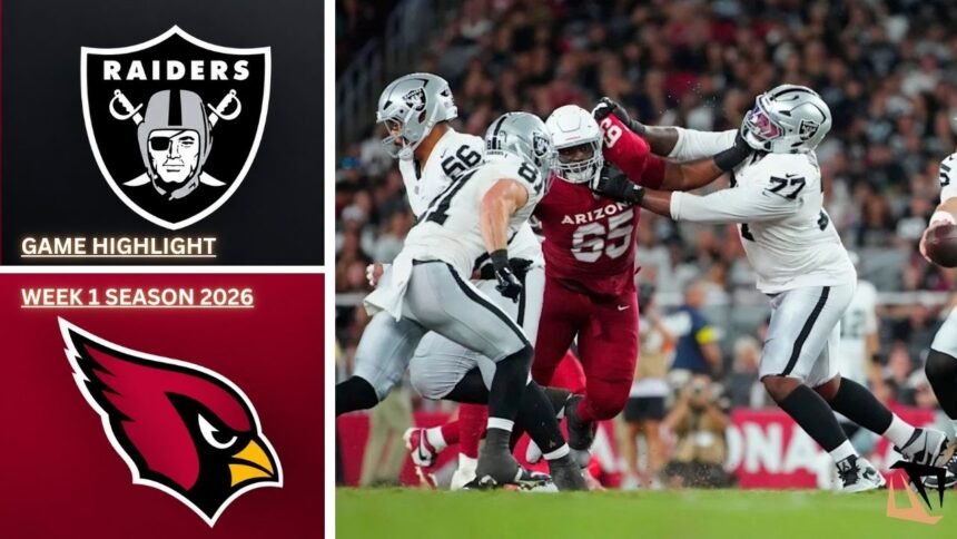 Arizona Cardinals vs Las Vegas Raiders